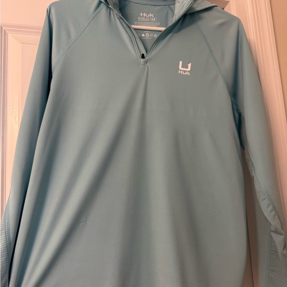 Huk Womens Icon Hoodie marine blue size medium worn once